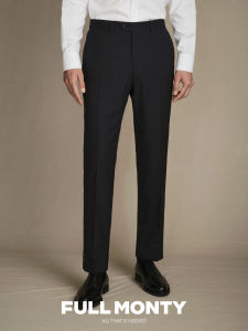 100% Wool Business Dress Trousers Slim Fit