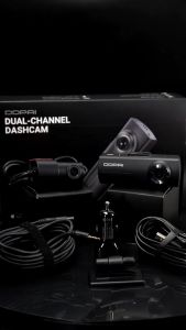 DDPAI N1 Dual Dash Cam 1296P Full View HD 135° Night Vision 24 Hours Parking Monitor IPS Power Management