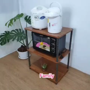 ชั้นวางของ ชั้นไม้ ชั้นไม้ขนาด40x60cm.ชั้นวางไมโครเวฟ ชั้นไม้  ชั้นโชว์  ชั้นวางหนังสือ ชั้นจัดเก็บ ชั้นอเนกประสงค์  ชั้นวางทีวี ชั้น