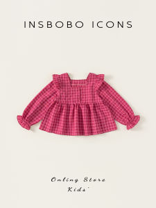 insbobo | Áo Blouse Cho Bé Gái Kiểu Mới Mùa Hè Voan Xòe