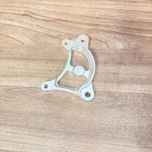 Pát trước Ex 135 đĩa 290.295mm xài heo 2 Piston đối xứng màu trắng CNC