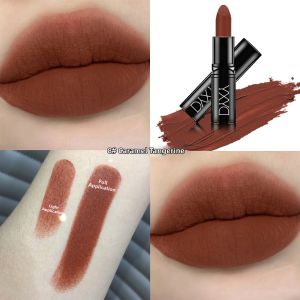 Dark Color Series Lipstick Gothic Purple Brown Chocolate Berries Womens Latin Dance Aunty Color Matte Finish Long Lasting