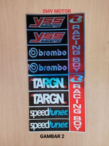 paket sticker seponsor bahan hologram murah meriah