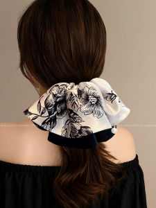 PINK EMPRESS | New Chinese Style Satin Hair Clip for Half Updo Ponytail