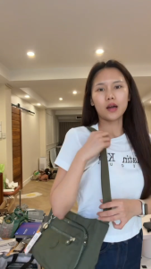 กระเป๋าสะพายข้าง รุ่น LK-6705 ยี่ห้อ LINGKY #มีเก็บปลายทาง #กระเป๋าสะพาย