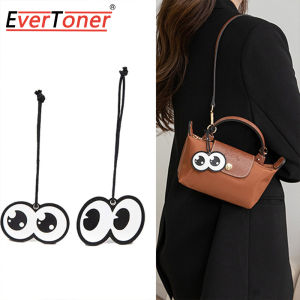 Evertoner mắt to dễ thương túi nhỏ treo Mặt dây chuyền dễ thương mặt dây chuyền nhỏ cho Longchamp Phụ kiện túi nhỏ
