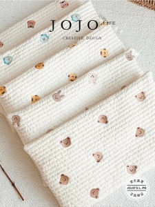 Pure Cotton Breathable Double-Sided Baby Pillow JOJOS L. PD.Lang. Quilted Animal Design for Newborn Infants Head Shape Prevention