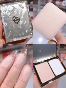 Perfect Diary Feather Satin Powder Compact Long-lasting Makeup Setting Powder Concealer Oil Control Translucent Loose Powder