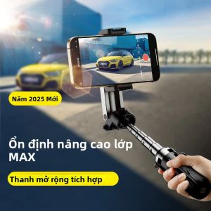 Gậy Tự Sướng Kiêm Chân Máy Ba Chân Cầm Tay 2025 Tích Hợp Điều Khiển Từ Xa Bluetooth Giá Đỡ Điện Thoại Gấp Gọn Móc Khóa Dành Cho iPhone Và Điện Thoại Thông Minh Chất Liệu Nhựa Thiết Kế Nhỏ Gọn