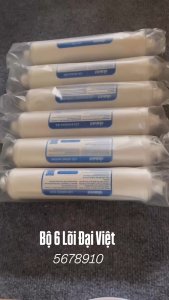 Bộ 6 lõi khoáng cao cấp Đại Việt Daikiosan số 5678910 sử dụng cho máy lọc nước Ro