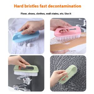 MiaXia Joy Hard Bristle Plastic Brush for Multi-Purpose Cleaning: Shoes, Clothes, Floors