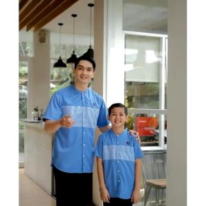 Baju Koko Kurta Baju Muslim Terbaru Kombinasi Salur Lurik Trendy 2025