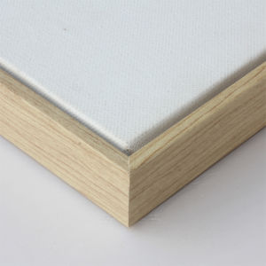 Unframed Oil Painting Canvas Frame L-Shaped Decorative Narrow Edge Linen Pure Cotton Painting Board Blue Frame Art Supplies