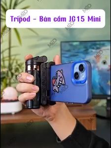 [Tặng túi vải] Chân tripod mini Capgrip JC-15 mini 3 IN 1 cho điện thoại Gậy chụp ảnh tự sướng Bluetooth - 932