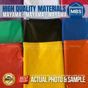 LONA TRAPAL TOLDA | 4x12 | 5x12 | MAYAMA (Rain or Shine Protection)
