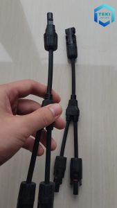 Cặp Jack kết nối phân nhánh chữ Y MC4 2 đầu ra 1 M/M/F và F/F/M cút nối chuyên dụng cho cáp năng lượng mặt trời TEKI