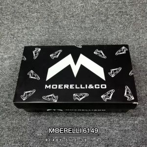 Sepatu Sneaker Pria Sporty Moerelli &Co 6149 Javana Natural Putih Kombinasi Elegant 39-43 Kulit Sintetis Premium Ukuran 39-43 - Lazada