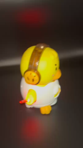 ของเล่นเด็ก เป็ดใส่ถ่าน เป็ดเต้นได้ เป็ดเต้นแกว่งธง มีเสียง มีไฟ LED ของเล่นมีเสียงดนตรี มี 2สีให้เลือก