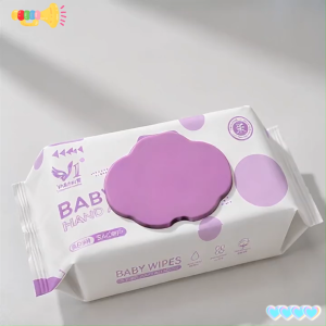 B 1 T 9 Baby Hand And Mouth Wipes 80pcs Alcohol-Free Fragrance-Free Multi-Purpose Cleaning Wipes Soft And Gentle On Skin Protecting Baby And Familys Skin Convenient For Travel Outdoor Activities And Car Use
