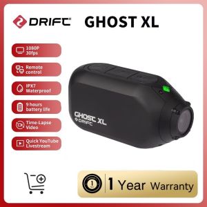 DRIFT Ghost XL Sport Action Camera 1080P Sport WiFi IPX7 Waterproof Wearable Live Stream Vlog Motorcycle Bicycle Helmet Cam
