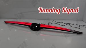 Honda CRV CR-V (2017-2022) Rear Garnish Trunk LED Tail Lamp Tail Light Center DRL Daylight Brake Light Running Signal Light 2017 2018 2019 2020 2021 2022