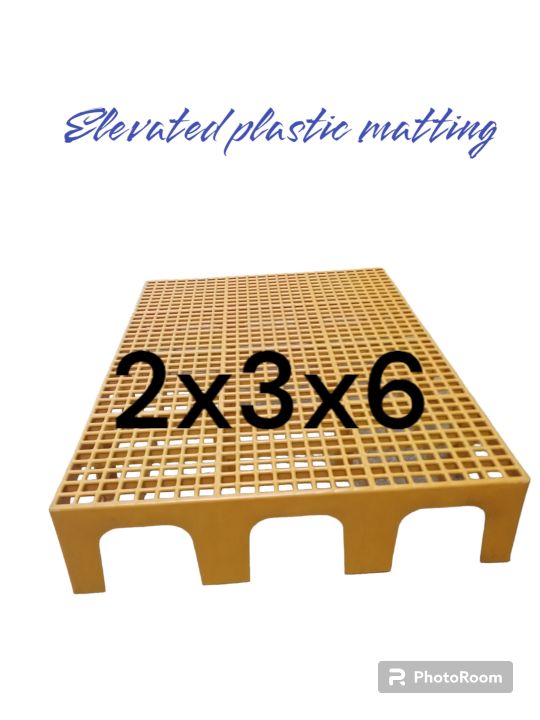 plastic matting elevated 2x3x6,heavy duty elevated matting 2x3x6