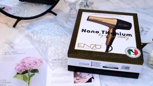 Máy sấy tóc cao cấp ENZO ion âm máy sấy tóc công suất lớn 2 chiều nóng lạnh giúp tóc luôn bóng mượt Bảo Hành 5 Năm