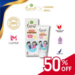 Batrisyia Sunscreen Kids/ Sunscreen untuk Anak / Face Sunscreen dan Body Sunscreen