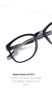Kacamata Minus Frame 81311 Lensa Blueray Photocromic Bluecromic | Kacamata Eyewear Anti Radiasi Kualitas Premium Glasses HJS