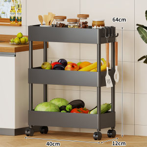 evesigar | Narrow Kitchen Multifunctional Rack Trolley