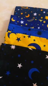 Sarung Guling Warna Gelap Motif Gambar 90x35cm Katun Polymicro Berkualitas