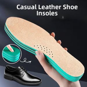 XIANZHAO | Leather Shoes Cushioning Insoles Mens Special Genuine Pig Skin Soft Bottom Comfortable Long Standing No Tired Summer Breathable Sweat Absorbent Men Style