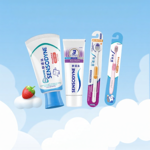 ยาสีฟันดูแลเหงือกสำหรับเด็ก 115 กรัม + แปรงสีฟัน 2 เส้น