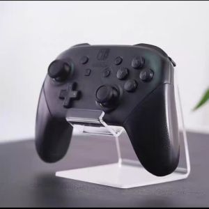 Acrylic Game Controller Stand Universal Storage Rack Handle Display Stand Game Console Controller Holder Crystal Glass Material