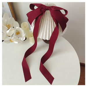 Pink Butterfly Knot Hair Accessories Princess Top Clip Elegant New Year Hair Pins Fresh out Fashionable Princess Hair Clips