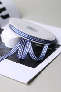 50 Yards 10mm Gingham Ribbons for Wedding Christmas Party Decorations Gifts Wrapping DIY Crafts Bow Hair Plaid Ribbon Packaging