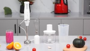 Sonifer 3IN1 kitchen portable blender Hand blender 400W 16000RPM Juicer Baby food processor Electric hand mixer Egg beater Meat grinder Immersion blender Egg beater