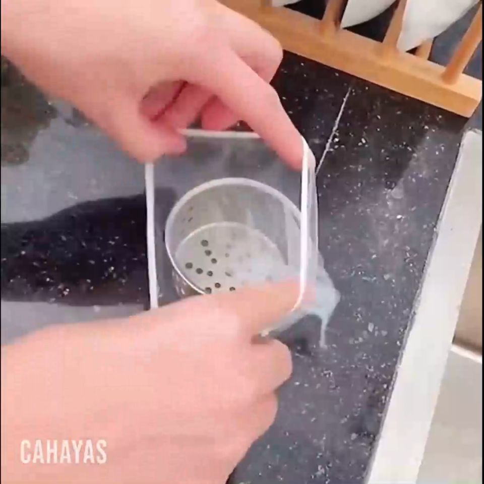[Msia Ready Stock] 100/20pcs Disposable Kitchen Sink Net Filter Sink Basket Bag Prevent Drain Strainer