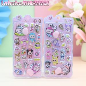 Miếng Dán Trang Trí DIY 3D Nổi Q Đàn Hồi Dễ Thương Động Vật Giải Trí Miếng Dán Vui Nhộn Miếng Dán Trang Trí Không Thương Hiệu