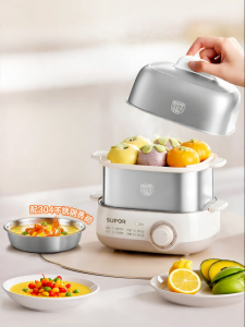 Supor | Small Home Use Stainless Steel Automatic Power Off Egg Cooker