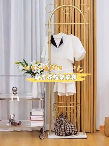 ชั้นวางเสื้อผ้า ที่แขวนกระเป๋า ไม้แขวนผ้า ที่แขวนหมวก 3 ข้อกำหนด การออกแบบเดี่ยว / คู่ / ตะกร้า