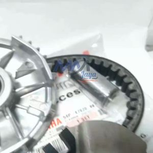 Paket CVT Vanbelt V-Belt Yamaha Mio J Xride Fino Soul GT 115 54P Rumah Roller Assy Set + Kipas Lawan