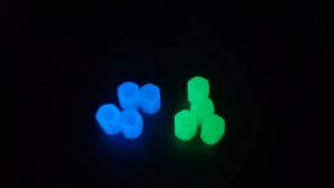 Tutup Pentil Ban Sepeda Motor Mobil Glow In The Dark Luminous Neon