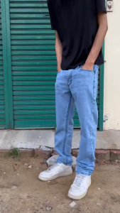 PANTSDEART กางเกงยีนส์ชาย ทรงกระบอก 90s | ทรงหลวมใส่สบาย ใส่ได้ทุกวัน ผ้านิ่ม เป้าแบบซิป SIZE28-36