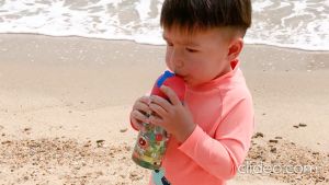 MARCUS & MARCUS ANTIBACTERIA TRITAN STRAW BOTTLE 400ML