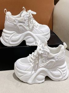 Giày Thể Thao Lưới Thoáng Khí Đế Dày Cỡ Lớn Cho Nam Và Nữ Mùa Hè 2025 Mẫu Mới Giày Thể Thao Thoáng Khí