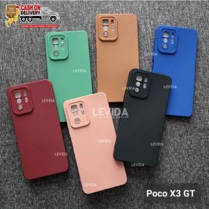 SOFTCASE/SLICON MACARON XIAOMI REDMI NOTE 10 PRO 5G/POCO X3 GT CASE PROCAMERA