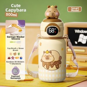 CHICU TOM | Childrens Straw Cup Vacuum Flask