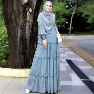 PREMIUM ! GAMIS PEREMPUAN RAYON CRINKLE AIRFLOW DEWASA & ANAK 0-17 TAHUN RAGAM WARNA DRESS COUPLE/MANASIK/SEKOLAH/IDUL/KASUAL IBU REMAJA CEWE KAFTAN CEWEK MUSLIM HIJAB WANITA SYARI TANGGUNG BAYI BABY PUTIH TRAVEL ABAYA MURAH CANTIK MAXI KONDANGAN MUSLIMAH