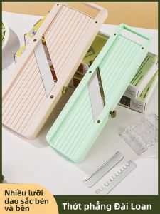 Bộ Dụng Cụ Bếp Nhật Bản Đa Năng Dùng Để Cắt Rau Củ Quả Và Trái Cây Bằng Thép Không Gỉ Thiết Kế Phẳng Dễ Sử Dụng Cho Mọi Lứa Tuổi